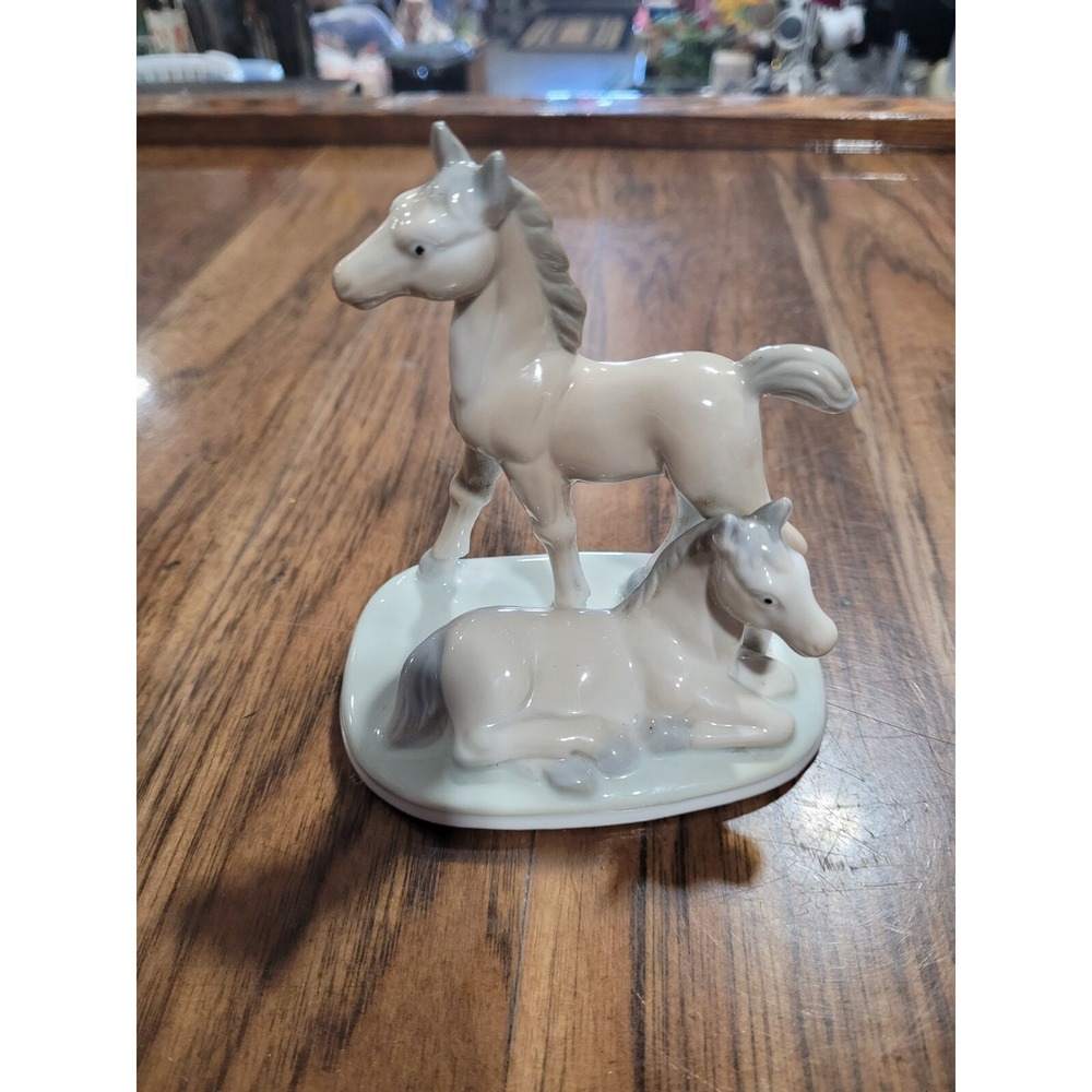 Otagiri - OMC Young Horses Porcelain Figurine - Made in Japan